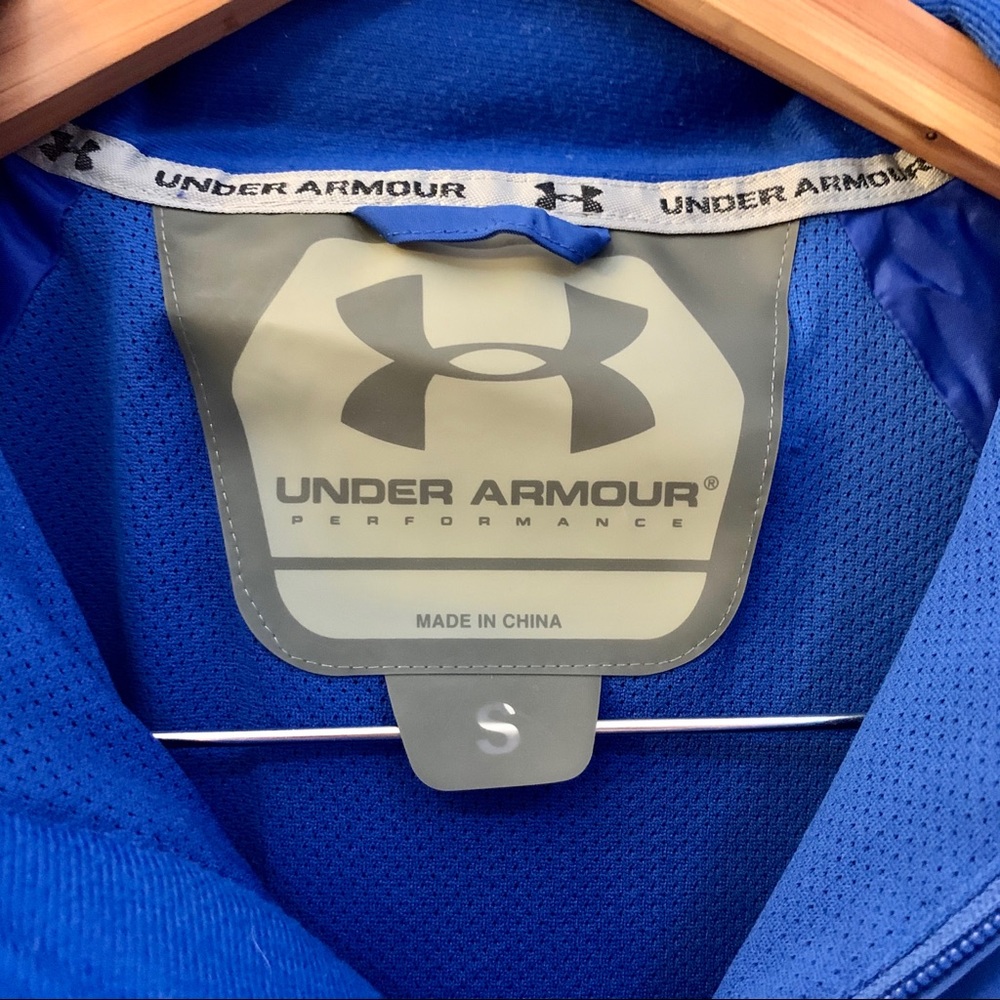 Blue Under Armour Shell Jacket - Picture 2 of 2